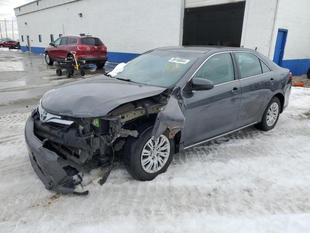 4T4BF1FK6DR300034 - 2013 TOYOTA CAMRY L GRAY photo 1