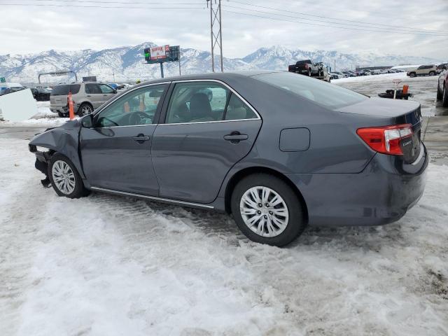 4T4BF1FK6DR300034 - 2013 TOYOTA CAMRY L GRAY photo 2