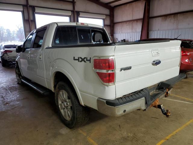 1FTFW1ET5DKE02723 - 2013 FORD F150 SUPERCREW WHITE photo 2