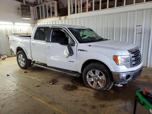 1FTFW1ET5DKE02723 - 2013 FORD F150 SUPERCREW WHITE photo 4