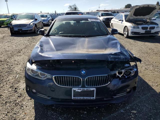 WBA3N7C54EK222080 - 2014 BMW 428 I BLUE photo 5