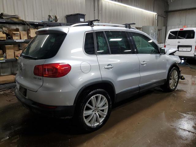 WVGAV7AXXDW545776 - 2013 VOLKSWAGEN TIGUAN S SILVER photo 3