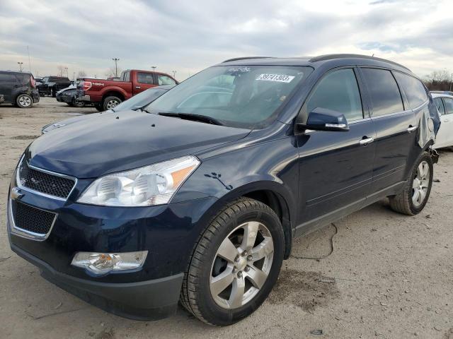 1GNKRGED8CJ216154 - 2012 CHEVROLET TRAVERSE LT BLUE photo 1