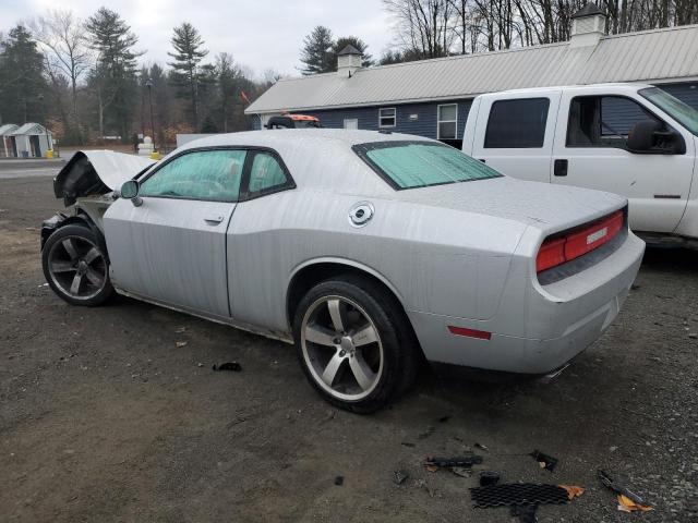 2C3CDYAG9CH144615 - 2012 DODGE CHALLENGER SXT SILVER photo 2