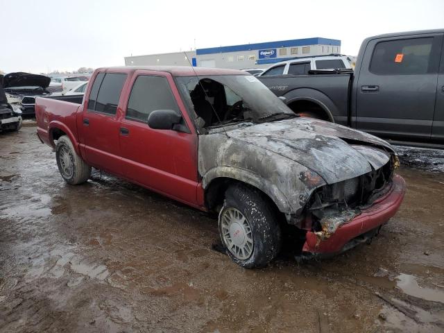 1GTDT13WX1K250348 - 2001 GMC SONOMA MAROON photo 4