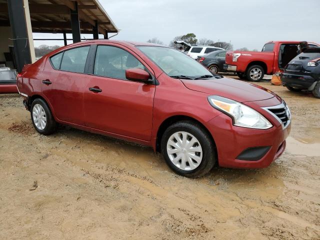 3N1CN7AP9KL818130 - 2019 NISSAN VERSA S RED photo 4