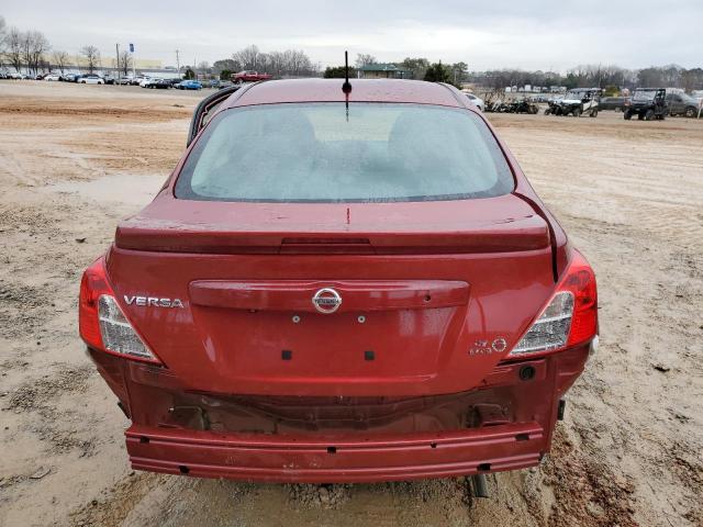 3N1CN7AP9KL818130 - 2019 NISSAN VERSA S RED photo 6