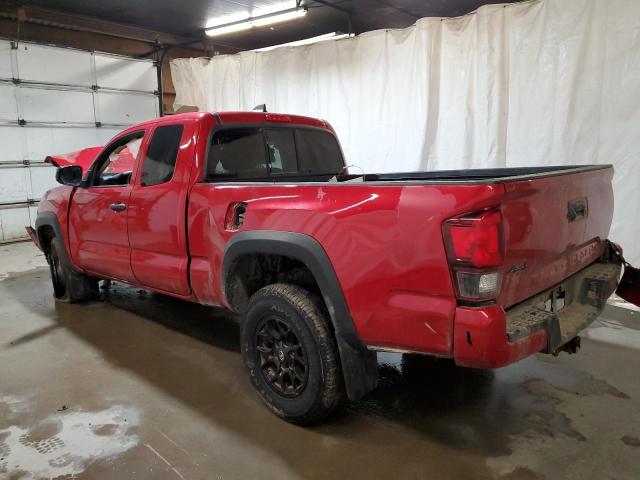 3TYSZ5AN1MT009173 - 2021 TOYOTA TACOMA ACCESS CAB Қызыл фото 2