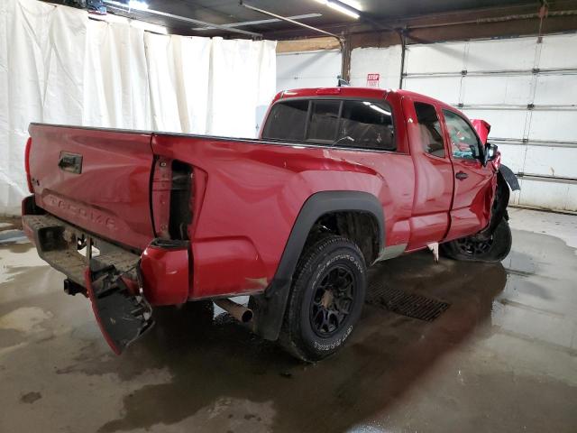 3TYSZ5AN1MT009173 - 2021 TOYOTA TACOMA ACCESS CAB Қызыл фото 3