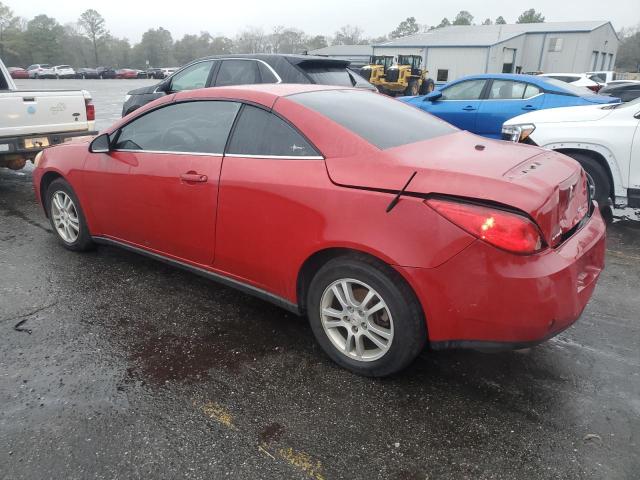 1G2ZH361674102881 - 2007 PONTIAC G6 GT RED photo 2