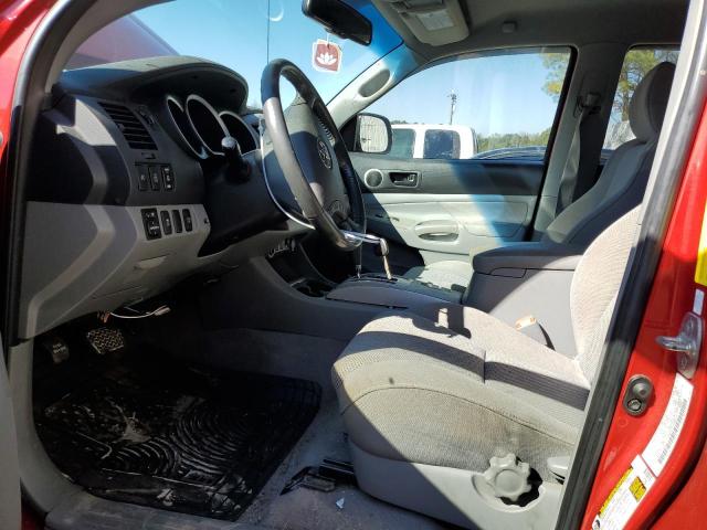 5TEJU4GNXAZ704449 - 2010 TOYOTA TACOMA DOUBLE CAB PRERUNNER RED photo 7