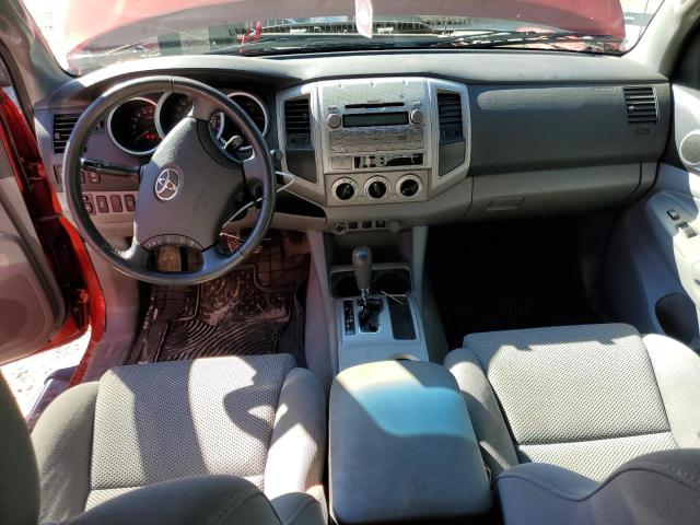 5TEJU4GNXAZ704449 - 2010 TOYOTA TACOMA DOUBLE CAB PRERUNNER RED photo 8
