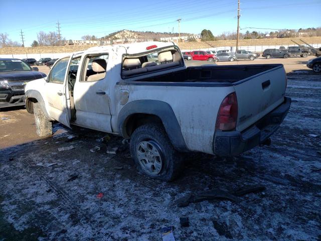 5TELU42NX6Z281010 - 2006 TOYOTA TACOMA DOUBLE CAB WHITE photo 2