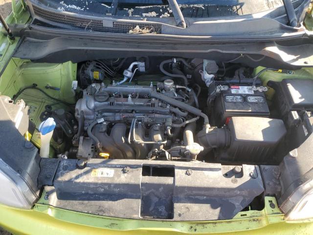 KNDJN2A21G7871184 - 2016 KIA SOUL GREEN photo 11