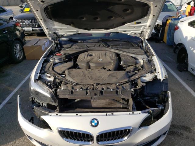 WBA2K9C52HV647235 - 2017 BMW 230I WHITE photo 11
