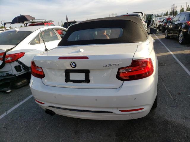 WBA2K9C52HV647235 - 2017 BMW 230I WHITE photo 6