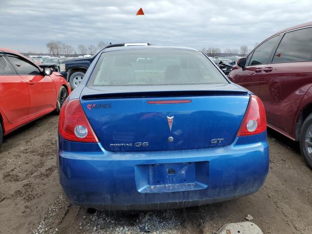 1G2ZH58N774155794 - 2007 PONTIAC G6 GT BLUE photo 6