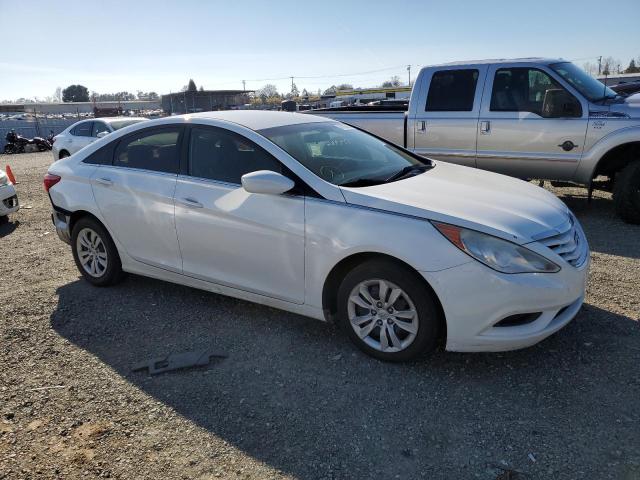 5NPEB4AC0BH278046 - 2011 HYUNDAI SONATA GLS WHITE photo 4