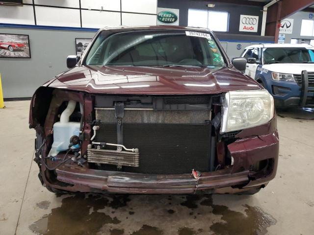 5FNYF48229B034213 - 2009 HONDA PILOT LX MAROON photo 5