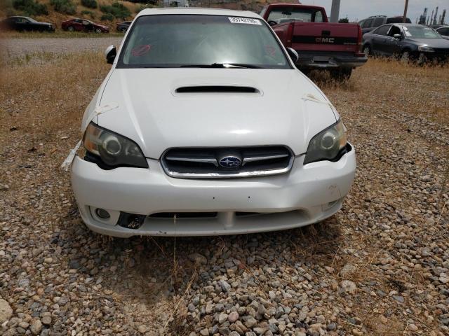 4S3BL676154213892 - 2005 SUBARU LEGACY GT LIMITED WHITE photo 9