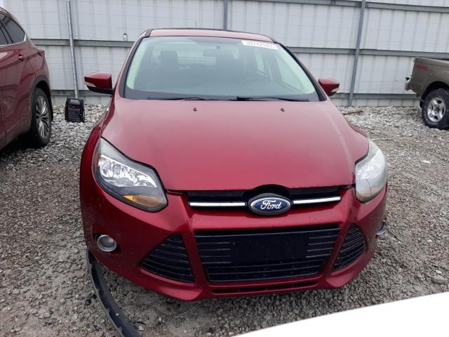 1FADP3J22DL333146 - 2013 FORD FOCUS TITANIUM MAROON photo 5