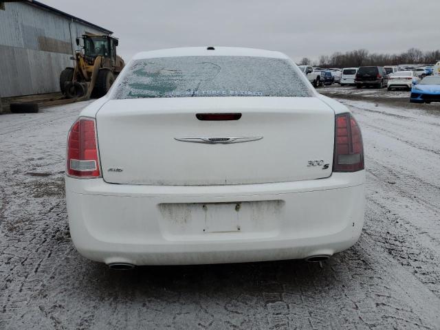 2C3CCAGG6EH273500 - 2014 CHRYSLER 300 S WHITE photo 6