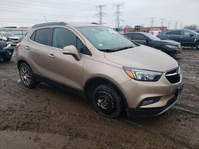 KL4CJ1SB8JB584629 - 2018 BUICK ENCORE SPORT TOURING TAN photo 4