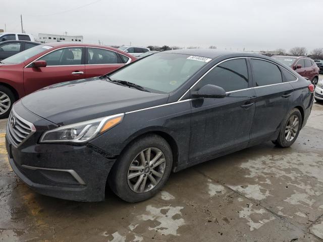 5NPE24AF8HH548045 - 2017 HYUNDAI SONATA SE BLACK photo 1