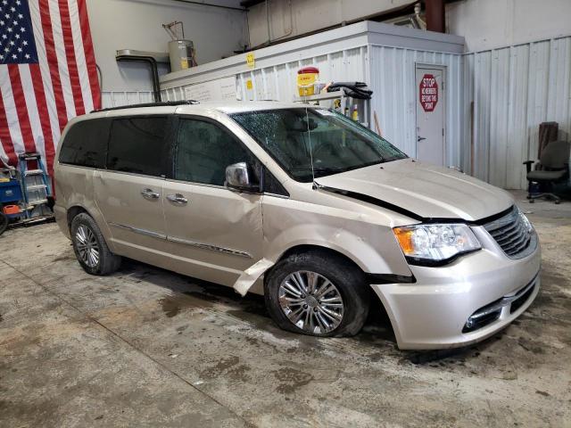 2C4RC1CG3ER201627 - 2014 CHRYSLER TOWN & COU TOURING L TAN photo 4