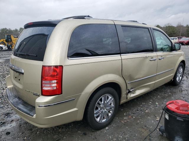 2A4RR7DX8AR374726 - 2010 CHRYSLER TOWN & COU LIMITED BEIGE photo 3