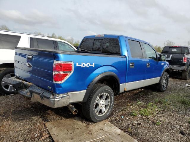 1FTFW1EV1AFA52528 - 2010 FORD F150 SUPER BLUE photo 3