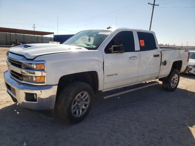 1GC1KVEY4JF230150 - 2018 CHEVROLET SILVERADO K2500 HEAVY DUTY LT WHITE photo 1