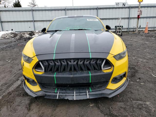 1FA6P8AM2G5299967 - 2016 FORD MUSTANG YELLOW photo 5