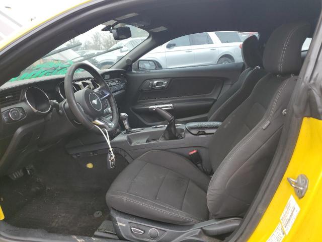1FA6P8AM2G5299967 - 2016 FORD MUSTANG YELLOW photo 7
