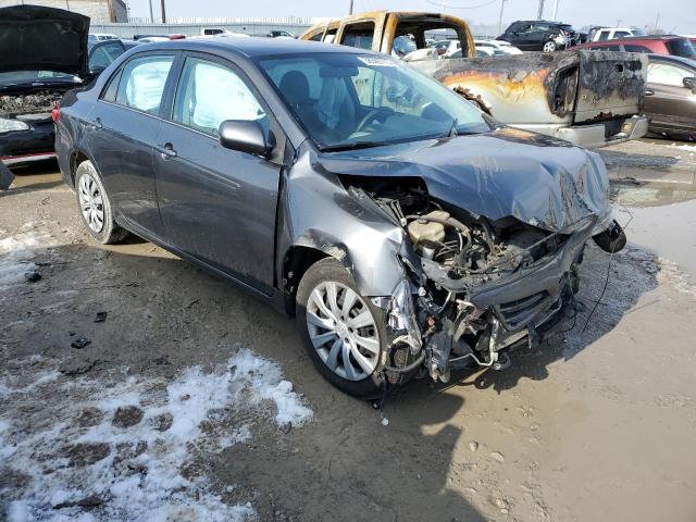 2T1BU4EE2DC082642 - 2013 TOYOTA COROLLA BASE CHARCOAL photo 4