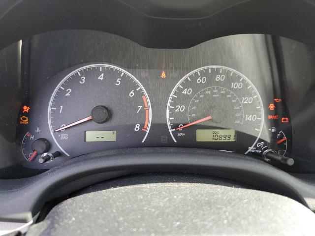 2T1BU4EE2DC082642 - 2013 TOYOTA COROLLA BASE CHARCOAL photo 9