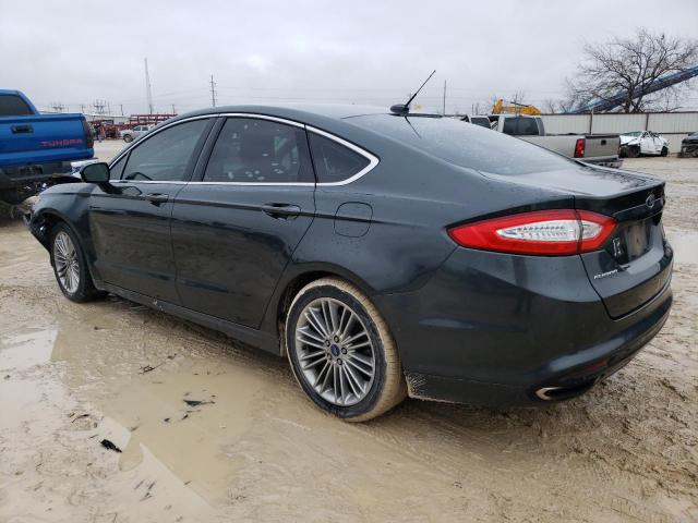 3FA6P0H91FR113074 - 2015 FORD FUSION SE GREEN photo 2