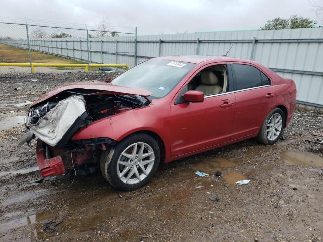 3FAHP0JG9AR306860 - 2010 FORD FUSION SEL RED photo 1