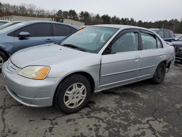 2HGES16592H543050 - 2002 HONDA CIVIC LX GRAY photo 1