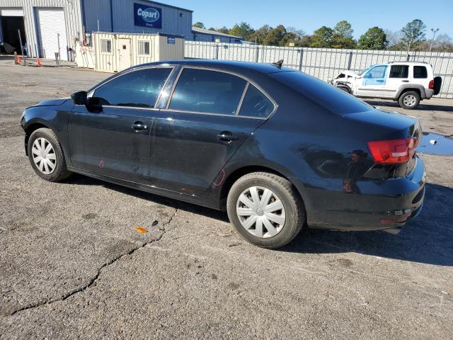 3VW2K7AJ4FM424545 - 2015 VOLKSWAGEN JETTA BASE BLACK photo 2