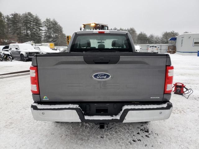 1FTEX1EP9NKF30329 - 2022 FORD F150 SUPER CAB GRAY photo 6