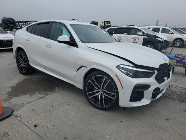 5UXCY6C09P9R02445 - 2023 BMW X6 XDRIVE40I WHITE photo 4