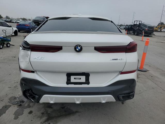 5UXCY6C09P9R02445 - 2023 BMW X6 XDRIVE40I WHITE photo 6