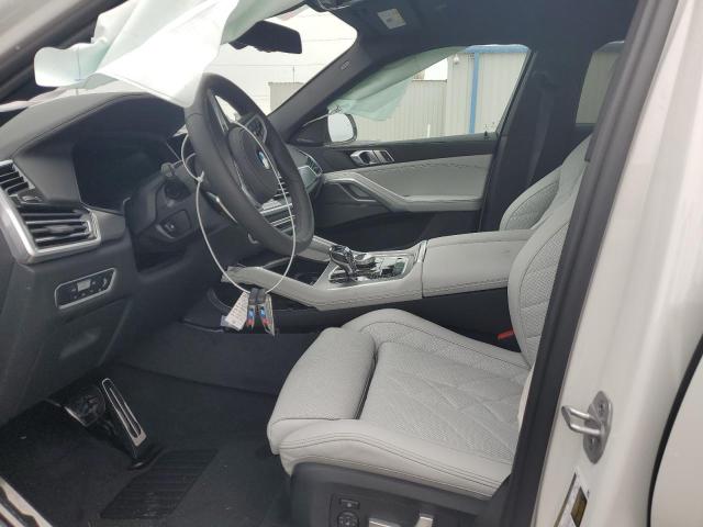 5UXCY6C09P9R02445 - 2023 BMW X6 XDRIVE40I WHITE photo 7