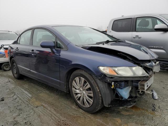 19XFA1F54AE077043 - 2010 HONDA CIVIC LX BLUE photo 4