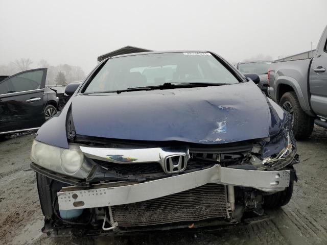 19XFA1F54AE077043 - 2010 HONDA CIVIC LX BLUE photo 5