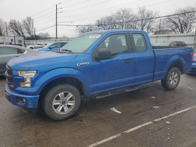 1FTEX1C83GFB24666 - 2016 FORD F150 SUPER CAB BLUE photo 1