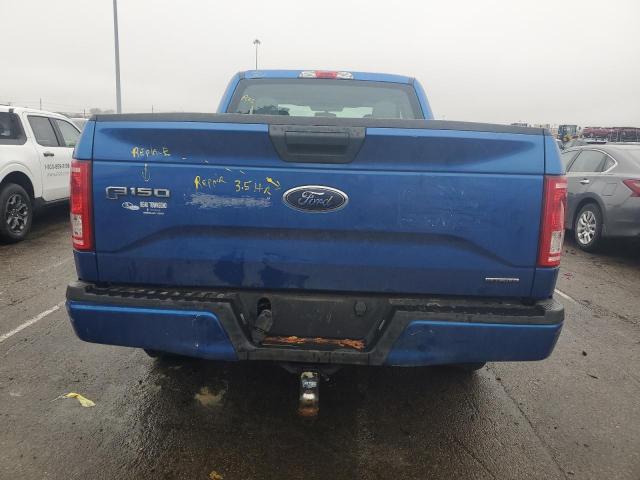 1FTEX1C83GFB24666 - 2016 FORD F150 SUPER CAB BLUE photo 6