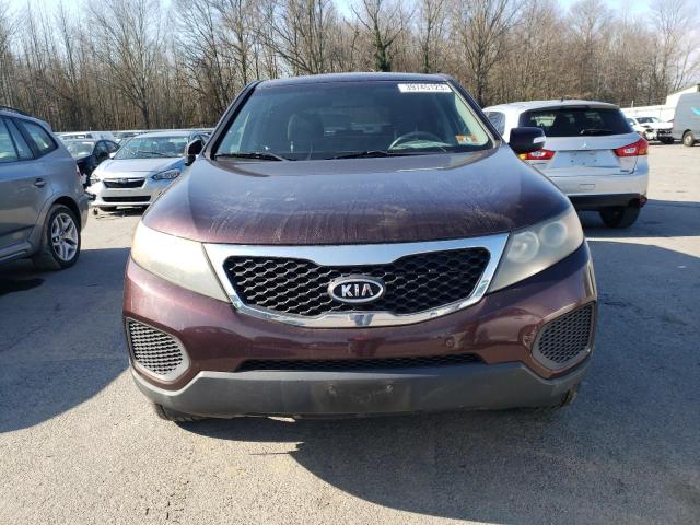 5XYKT3A13BG067259 - 2011 KIA SORENTO BASE BURGUNDY photo 5