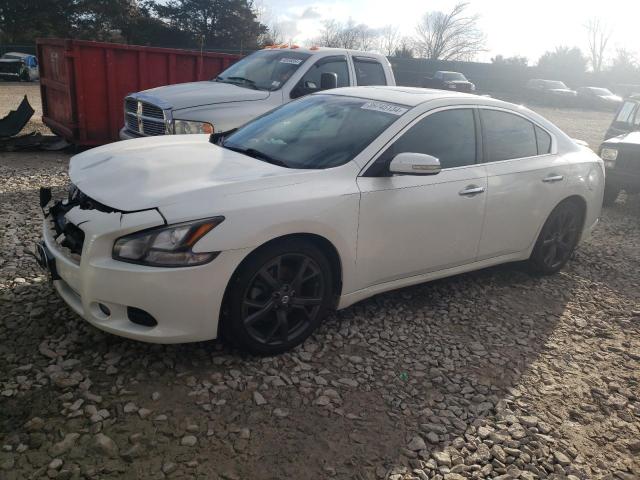 1N4AA5AP1EC431890 - 2014 NISSAN MAXIMA S WHITE photo 1